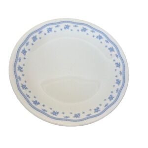 Vintage Corelle Plate Morning Blue Lunch Salad 8.5 Inch USA